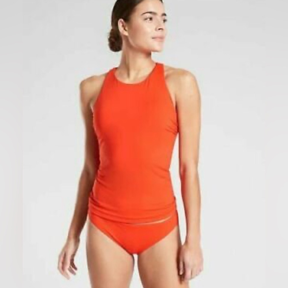 Athleta | Orange Tankini Top